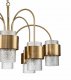 Подвесная люстра Indigo Eleganza 12019/A/8P Brass. 