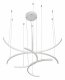 Подвесная люстра Vitaluce V3777 V3777-0/4S. 