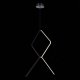 Подвесной светодиодный светильник в форме ромба ST Luce GAIA SL6113.443.01. 