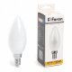 Лампа светодиодная Feron E14 15W 2700K Свеча Матовая 38255. 