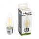 Лампа светодиодная Feron LB-66 Свеча E27 7W 4000K 38271. 