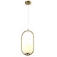 Подвесной светильник Crystal Lux Calle SP1 Brass. 