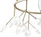 Подвесная люстра Natali Kovaltseva Grace ll GRACE 75125/18С GOLD SATIN. 