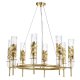 Подвесная люстра Crystal Lux Primavera SP8 Gold. 
