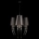 Подвесная люстра Loft IT Brunilde 10207/6 Black. 