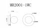 Настенный светильник July MR2001-1WC. 