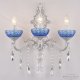 Бра Bohemia Ivele Crystal AL7801 AL7801B15/3/175 B WMN P Aquamarine/M-1F. 