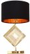 Интерьерная настольная лампа Lumina Deco LDT 5529 F.GD+BK. 