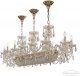 Подвесная люстра Bohemia Ivele Crystal 1453 1453/14/195/1000 G. 
