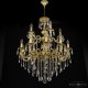 Подвесная люстра Bohemia Ivele Crystal AL7901 AL79101/10+5/250/2D B AG. 