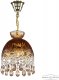 Подвесной светильник Bohemia Ivele Crystal 5478 5478/22 G Amber/M-1G K721. 