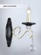 Бра Seven Fires Elek WD3596/1W-GD-BK-CL. 