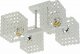 Потолочная люстра Reluce 01335-0.3-04 WH+CR. 