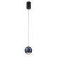 Подвесной светодиодный светильник Crystal Lux Caro SP Led Blue. 