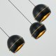 Подвесной светильник DeLight Collection MD21001034 MD21001034-8A black/gold. 