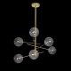 Потолочная люстра DeLight Collection Globe Mobile 9307P-6A gold. 