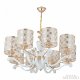 Подвесная люстра Arte Milano Florentia-3097 303097/8 Wh/Gd. 