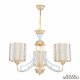 Подвесная люстра Arte Milano Florentia-3387 303387/3 Wh/Gd. 
