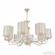 Подвесная люстра Arte Milano Florentia-3387 303387/8 Wh/Gd. 