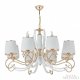 Подвесная люстра Arte Milano Florentia-3857 303857/8 Wh/Gd. 