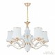 Подвесная люстра Arte Milano Florentia-3987 303987/5 Wh/Gd. 