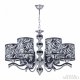 Подвесная люстра Arte Milano Florentia-4957 304957/6 Bk/Ni. 