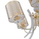 Подвесная люстра Arte Milano Florentia-6067 306067/8 Wh/Gd. 