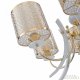 Подвесная люстра Arte Milano Florentia-6067 306067/8 Wh/Gd. 