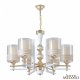 Подвесная люстра Arte Milano Florentia-6087 306087/6 Wh/Gd. 