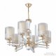 Подвесная люстра Arte Milano Florentia-6087 306087/6 Wh/Gd. 