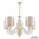 Подвесная люстра Arte Milano Florentia-8857 308857/5 Wh/Gd. 