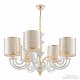 Подвесная люстра Arte Milano Florentia-8857 308857/5 Wh/Gd. 