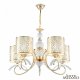 Подвесная люстра Arte Milano Florentia-9787 309787/5 Wh/Gd. 