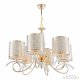 Подвесная люстра Arte Milano Florentia-9787 309787/6 Wh/Gd. 