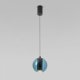 Подвесной светодиодный светильник Eurosvet Cobble 50258/1 LED бирюзовый. 