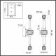 Бра Odeon Light Kliff 5426/28WL. 