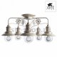 Потолочная люстра Arte Lamp Sailor A4524PL-5WG. 