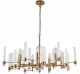 Подвесная люстра Indigo Favara 11040/7P Brass V000461. 