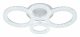 Потолочная светодиодная люстра Escada Alunit 10281/4LED. 