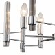 Подвесная люстра Indigo Favara 11040/5P Chrome. 