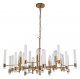 Подвесная люстра Indigo Favara 11040/7P Brass. 