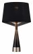 Настольная лампа декоративная Indigo Maestria 11041/1T Black. 