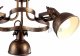 Потолочная люстра Arte Lamp Martin A5216PL-3BR. 