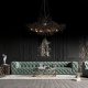 Подвесная люстра Loft IT Bijout 10067/1250 BK. 