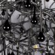 Подвесная люстра Loft IT Bijout 10067/1800 BK. 
