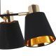Потолочная люстра Illumico IL6116-4COU-79 BK GD. 