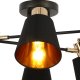 Потолочная люстра Illumico IL6116-6COU-79 BK GD. 