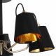 Потолочная люстра Illumico IL6120-5COU-79 BK GD. 