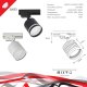 Трековый светильник Reluce 53002-9.3-001LD GX53 BK. 