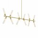 Потолочная люстра Freya Borgy FR5379PL-12G. 